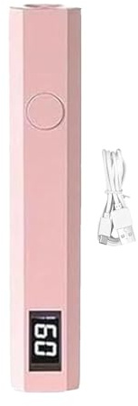 Lampada UV Per Unghie Gel Asciugatore Unghie Portatile Leggero E Compatto | Lampada UV LED per Asciugatura Polimerizzazione Per Amanti Delle Unghie Portatile Ricaricabile Senza Fi