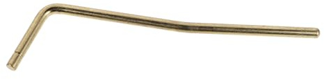 E-gitarren Tremoloarm 6mm Metall Steck Vibratoarm Gold | Ersatz Vibratoarm, Plug in Design, für Anfänger und Profis, Passende Gitarrenteile