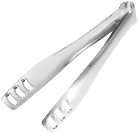 BESPORTBLE Pince à Griller en Acier Inoxydable 304 Pince Cuisine Carrée 30 CM Accessoire de Cuisson Polyvalent pour Barbecue la Cuisine et Camping Alimentaire Robuste et Légère
