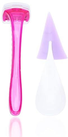 TIKODIDA Professioneller Damenrasierer Intim Trimmer aus Sicherem Material mit Scharfen Klingen Leicht und Tragbar für Reisen Zufällige Farbe Zufällige Farbe