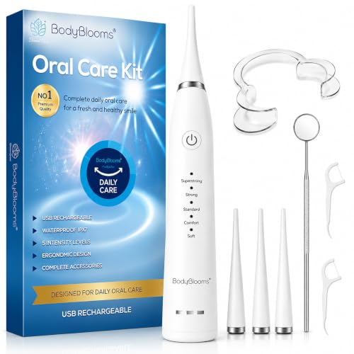 Plaque Remover for Teeth 5 speeds, USB| IPX7 Waterproof | Teeth Cleaning Tools| Tooth Cleaner Plaque Removal| Clean Mouth Every Day| Ideal for Teeth Cleaning Plaque Removal to do at Home