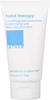 LATHER Hand Therapy Cream - Nourishing & Healing Daily Hand Lotion - Lightweight & Non-Greasy Hydration - Aromatherapy Hand Cream - Gift for Any Occasion - 10 Fl Oz Bottle