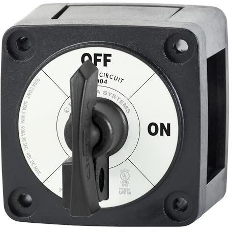 Blue Sea Systems Batterieschalter, 300 A, m-Serie