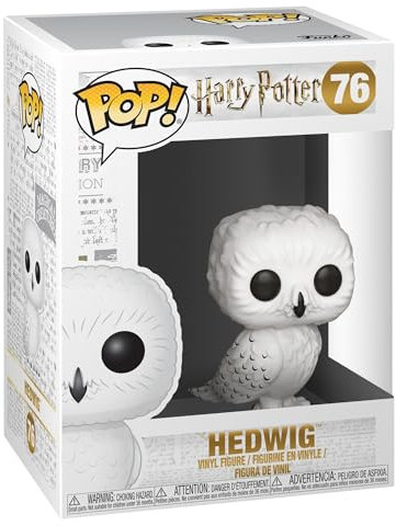 Funko Pop! Harry Potter: - Hedwig - Vinyl-Sammelfigur - Geschenkidee - Offizielle Handelswaren - Spielzeug Für Kinder und Erwachsene - Movies Fans - Modellfigur Für Sammler und Display
