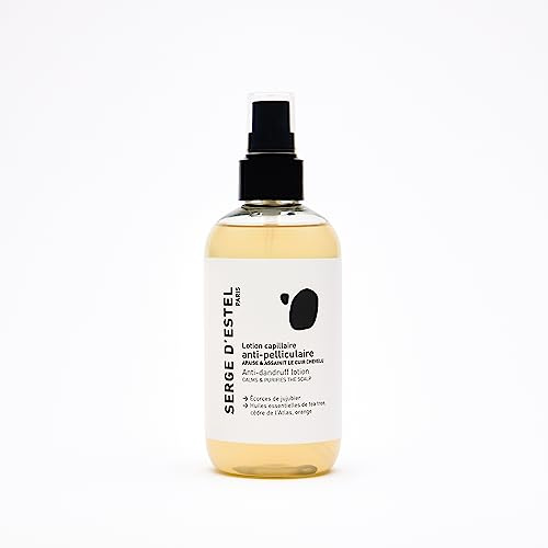 SERGE D'ESTEL PARIS Lotion Anti Pelliculaire 200ml Apaise et Hydrate le Cuir Chevelu des Démangeaison Élimine les Pellicules Visibles Formule 100% Vegan Made in Paris