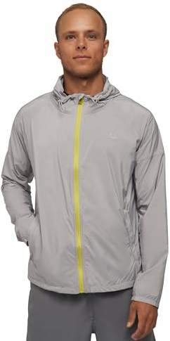 DANISH ENDURANCE Giacca a Vento Donna, Traspirante, Antivento | Giacca a vento leggera, traspirante e ripiegabile, con cappuccio regolabile, per running, trekking e ciclismo