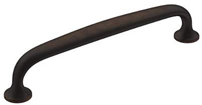 Amerock | Cabinet Pull | Oil Rubbed Bronze | 5-1/16 inch (128 mm) Center-to-Center | Renown | 1 Pack | Drawer Pull | Cabinet Handle | Cabinet Hardware