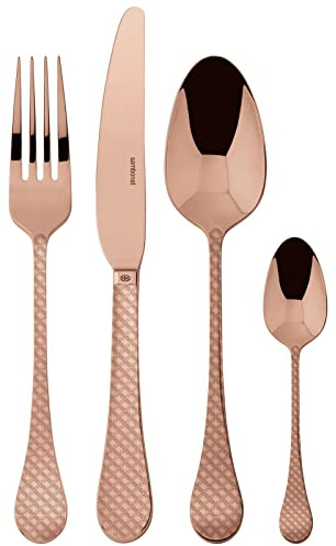 Sambonet Servizio 24 Pz Monoblocco Taormina Pvd Copper