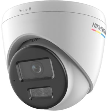 Câmara de Segurança IP Hikvision Value Turret PoE 4MP 2.8mm Exterior IP67 - DS-2CD1347G2H-LIU(2.8mm)