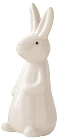 SEWOART Keramikhase Für Haushaltsdekor Raumdekor Kleiner Keramikhase Keramikornament Hasenschmuck Keramik-Hasen-dekor Tischdekor