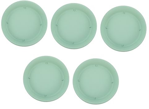 YARNOW 1 Juego Bandeja De Resina Botella De Spray De Señor De La Planta Maceteros Accesorio para Jardín Bases para Jardineras Plato De Base De Maceta De Interior Paleta De Maceta 5 Piezas