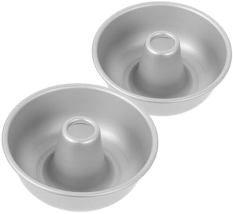 HEALLILY 2pezzi Stampo Chiffon Cake Di Antiaderente Di Mold Per Torte e Dolci Per Torte e Frittelle Cucina