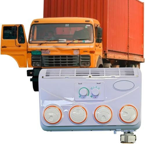 Mini-Klimaanlage 12V/24V tragbar für Van, Fernbedienung, Innengerät inklusive, kraftstofffreier Betrieb