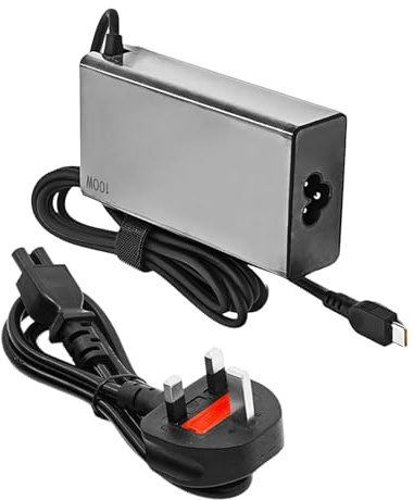 Obotsnoi Portable 100W USB C Power Adapter Supports Fast Energy Transfer 100-240V for Various Electronic Devices Power Supply Type C Laptop Device