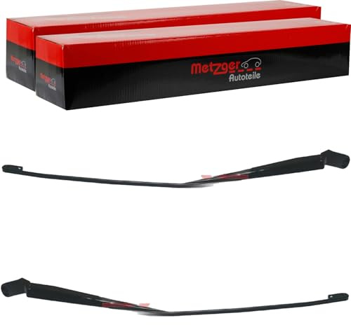 2X Metzger Wischerarme vorne | 2190035 + 2190034 Kompatibel mit Polo IV (9N_, 9A_),Polo IV Stufenheck (9A4, 9A2, 9N2, 9A6)