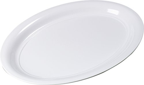 Carlisle FoodService Products Displayware Plastic Catering Platter 21 x 15 White