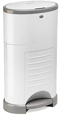 Korbell T-KOR-M250DS Windeleimer Behälter 16L + austauschbarer Folieneinsatz für ca. 240 Windeln im Set. Mülleimer