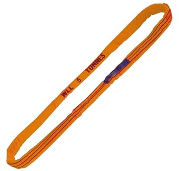 Runde Seile EN1492-2 Orange 12 Tonnen - L6