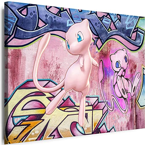 Myartstyle Leinwand Bilder Anime Graffiti Film Kunstdruck Wandbilder Canvas (80x60cm)