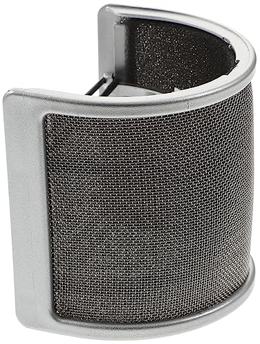 UPKOCH Dynamic Microphone Pop Filter Metal Windscreen for Recording Mic Muffler Accessory Microphone Sponge Foam Cover