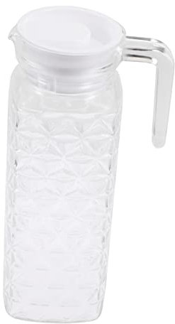 MAGICLULU Contenitore Acqua in Plastica Coperchio Caraffa Per Bevande Da Festa Capiente e Durevole Per Uso Domestico e Ufficio