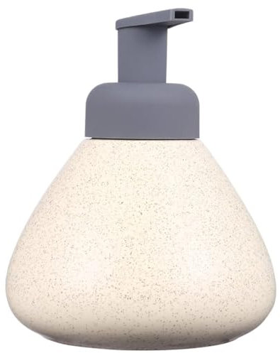 JTBDWOSK Shampoo-Behälter Flasche Schaumpumpenspender Toilettenartikelbehälter Leerer Schaumspender Nachfüllbarer Flüssigkeitsspender Schäumende Pumpflaschen,Weiß