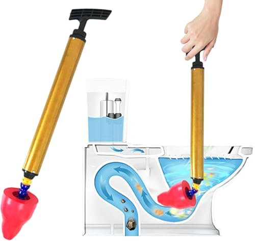 WC-Entsperrer, 2025 Neuer WC-Saugglocker, WC-Saugglocken zum Entsperren von Badewanne, Dusche, Boden, Abfluss und Rohrverstopfung