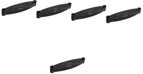 BESPORTBLE 5 Piezas Peldaños De Escalera De Trampolín Tienda De Trampolín Red De Trampolín Escaleras Pasos Alfombra De Corredor De Escalera Almohadilla Exterior Carril Scooter Páginas Black