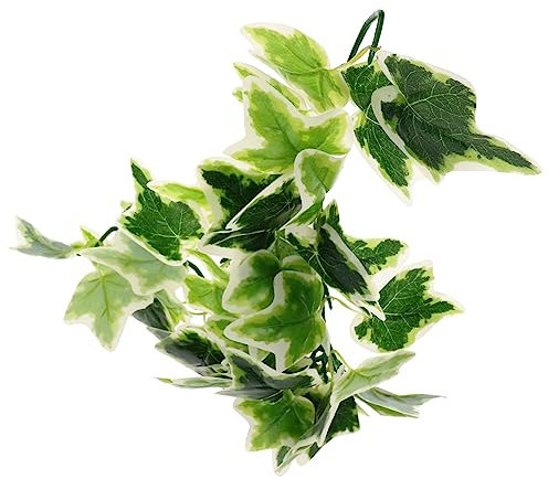 HAPINARY Plante Artificielle Ventouse Aspect Réaliste en Plastique Vert Suspendue Décoration Facile pour Terrariums de Reptiles pour Habitats d'animaux