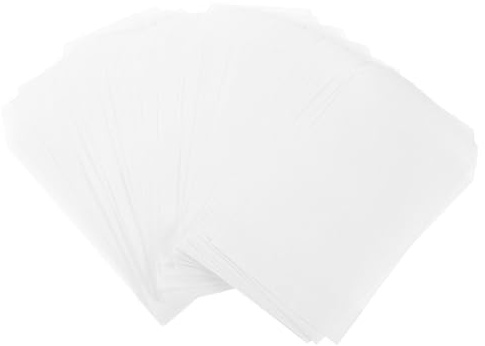 Ciieeo Semi-Transparent Flat Glassine Waxed Treat Bags 50 Pcs Waterproof Paper Food Packaging for Bakery Cookies Candies Desserts Party Favors
