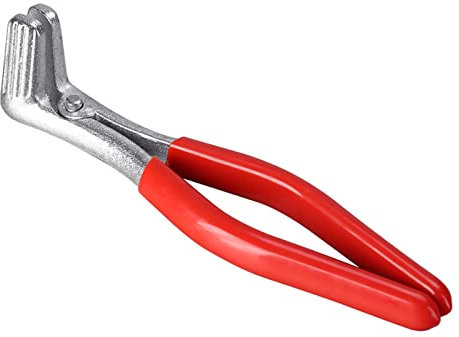 Pinze per cablaggio terminale batteria Teste piatte Pinza per morsetto batteria per assemblaggio giunto auto Pinza a becco lungo