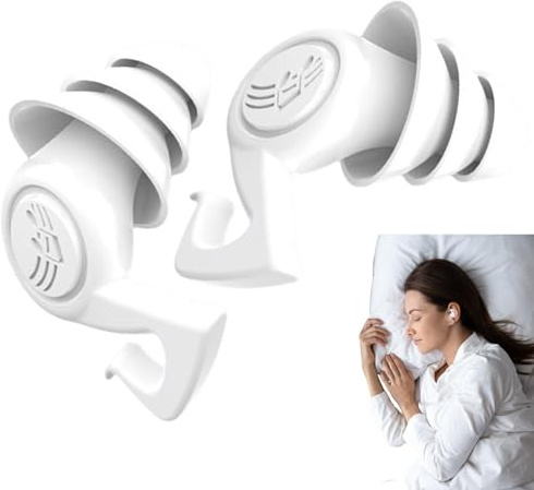 Suppression du bruit des bouchons d'oreilles - Protection auditive haute fidélité, design flexible à triple gamme | Conseils en silicone de confort réutilisables pour concerts, méditation