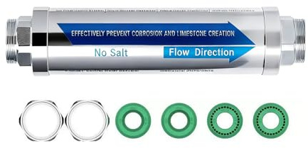 BRGD Sistema de Filtro de Agua, Ablandador de Agua Antical Innovador Descalcificador de Agua para Reducir Acumulación de Cal en el Hogar