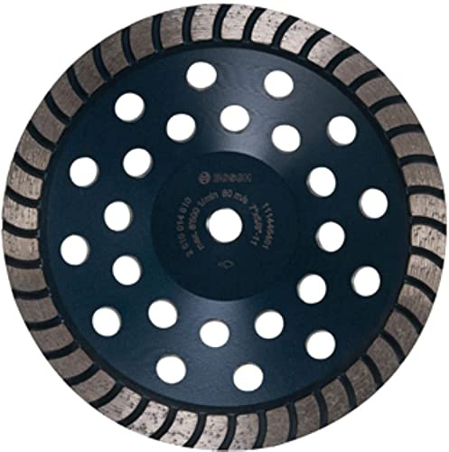 Bosch DC730H 7-Inch Diameter Turbo Row Diamond Cup Wheel with 5/8-11 Hub