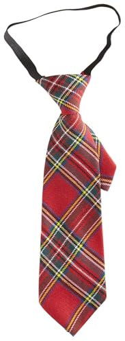 WIDMANN RED TARTAN NECKTIE -, Taille unique