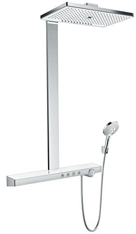 hansgrohe Rainmaker Select 460 Duschsystem, 3 Strahlarten, Weiß/Chrom