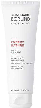 ANNEMARIE BÖRLIND ENERGYNATURE Erfrischendes Reinigungsgel 125 ml | Porentiefe Gesichtsreinigung, Make-up Entfernung, Pre-Aging, Anhaltendes Frischegefühl, Mit Milden Tensiden & Bio-Koffein