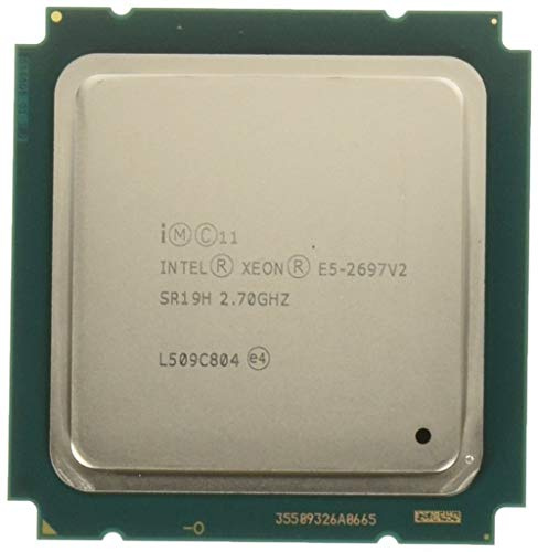 Serveur PC et pièces Processeur Intel Xeon E5-2697 v2 SR19H 2.70 GHz 30M 12 cœurs LGA2011 (certifié reconditionné)