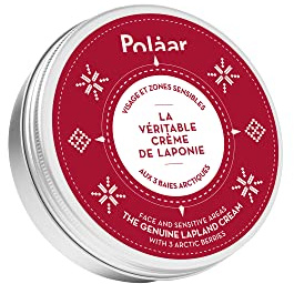 Polåar - Crème Nourrissante Visage et Zones Sensibles La Véritable Crème de Laponie aux 3 Baies Arctiques - Nourrit, Répare, Protège - Peaux Sèches, Sensibles - 95% Naturel, Made in France - 50 ml
