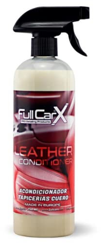 AutoFullCar - Leather Conditioner 750ml - Acondicionador Hidratante de Cuero Coche, Tratamiento Tapicería Asientos Cuero y Piel - Nutriente, Restaura Elasticidad Original Producto.