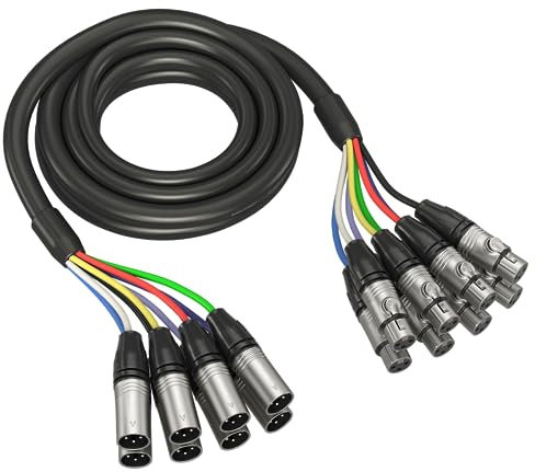 Behringer GMX-300 Gold Performance 3 m (10 piedi) Cavo multipolare a 8 vie con connettori XLR