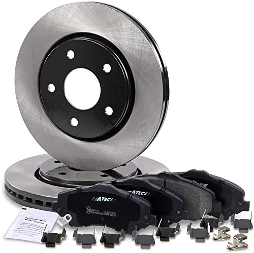 BESTPRICE Set freni asse anteriore incl. dischi freno ventilati Ø 302 mm + pastiglie freno anteriori, compatibili con CHRYSLER GRAND VOYAGER V (RT), DODGE JOURNEY, FIAT FREEMONT (345_)