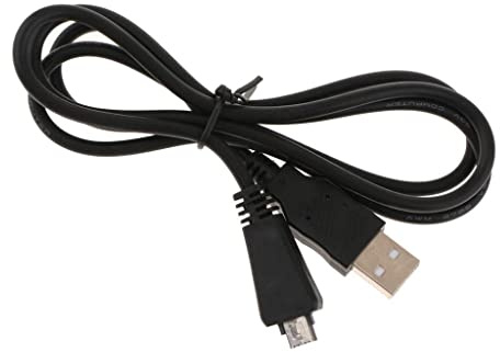 zalati Cable de carga USB VMC MD3 para Sony CyberShot DSC T99DC W350 W580 WX10 TX100