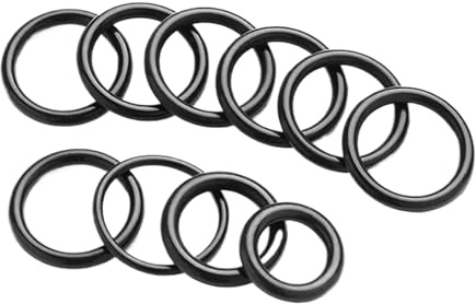 Joint torique en caoutchouc nitrile, 48mm OD, 40mm ID, 4mm Largeur, Bague d'étanchéité ronde 10 Pièces