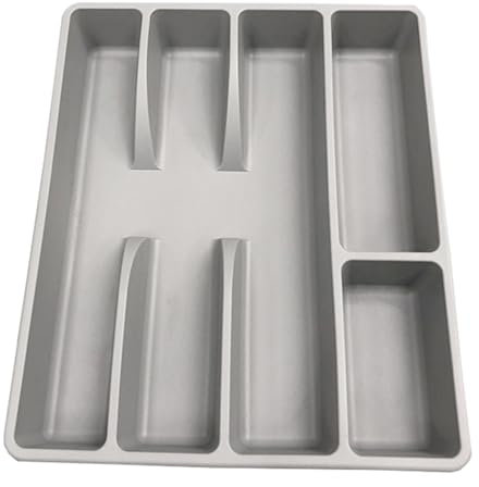 Portaposate, portaposate, portaposate, portaposate, portaposate con 5 scomparti, divisori per cassetti, utensili da cucina, valigetta