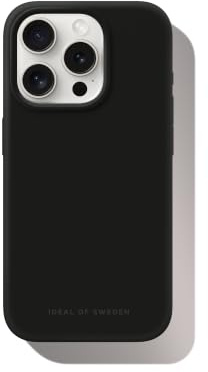 IDEAL OF SWEDEN Silikon Hülle mit MagSafe kompatibel mit iPhone 15 Pro – Premium Handyhülle für iPhone, Kratzfest & Stoßfest, Fallschutz (Schwarz)