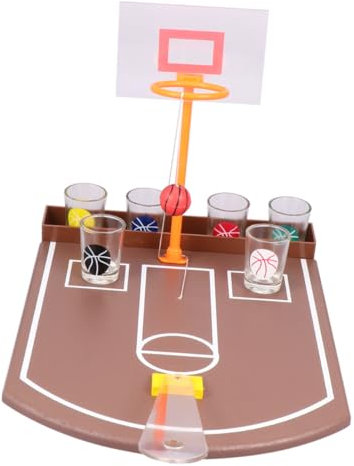 TOYANDONA Desktop Basketball Trinkspielzeug Aus Acryl Für Party Barzubehör Für Zuhause Und Bar Kreatives Tischspiel Zur Unterhaltung Und Stärkung Von Freundschaften
