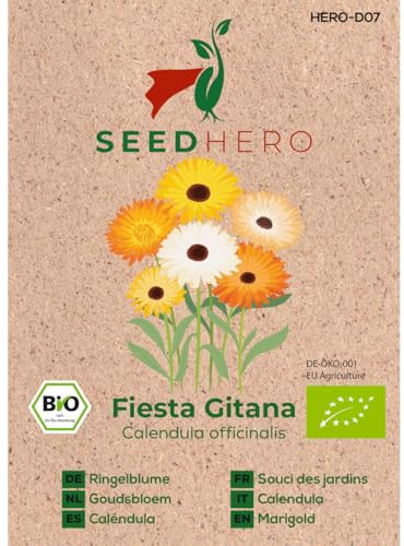 Seedhero BIO Ringelblume Fiesta Gitana Samen