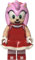 LEGO Sonic the Hedgehog Amy Rose Minifigure, Red Dress, Set 76998