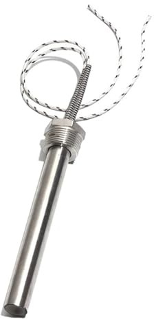 Folisila Cartouches chauffantes filetées DN20/25 mm, 300-1000 W, Tube 16 mm x 100-200 mm, for Machines de Moulage à Chaud(220V,DN20 16x200mm 1000W)